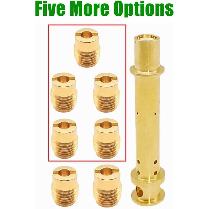 YAMAKATO Aftermarket Carburetor Jet Kit for Predator 212 cc Hemi or Non Hemi 032 033 034 035 036 037 038 and 140 E-Tube, Also for 196cc GX160