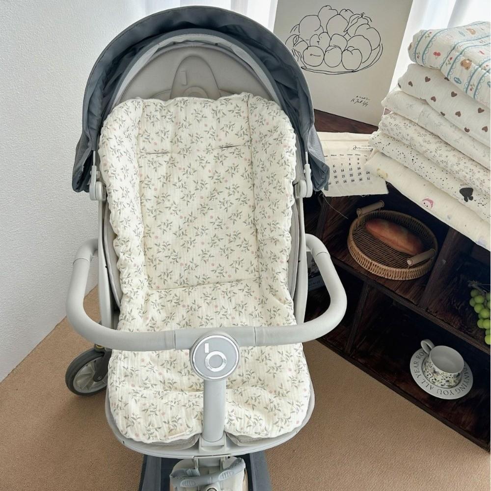 Breathable Stroller Accessories Soft Pushchair Insert Mat Baby Stroller Seat Cushion  All Seasons