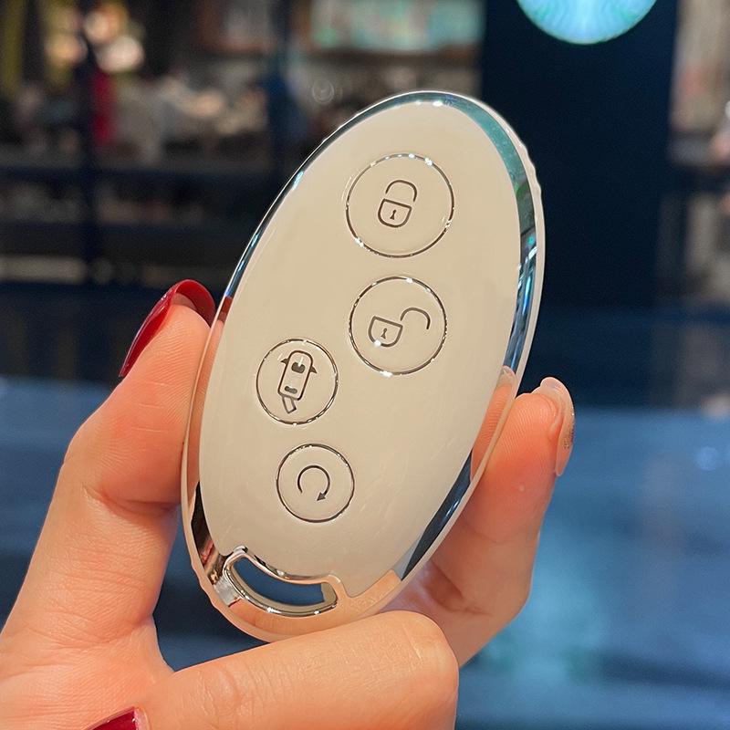 BYD Yuan Plus Women's Car Key Case: Fits Yuan Pro, Qin, Song, Dolphin, Tang, Han DMI Models.