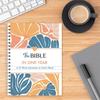 New Hot Spiral Bound The Bible In A Year Through Gods Word A 52-Week Study Spiral Bible of the Year Bible Diary Book for Women
