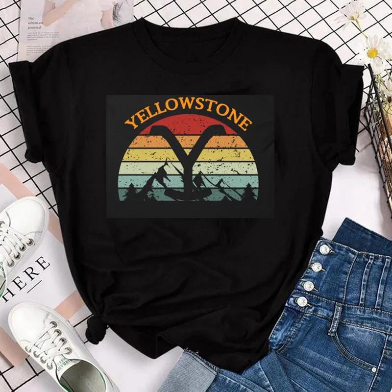 Yellowstone Dutton Ranch T Shirt TV Shows Tshirts Harajuku Western Cowboy Tshirt Unisex Plus Size Ropa Hombre Camisetas