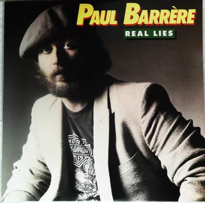 LP Record PAUL BARRERE (LITTLE FEAT) - Real Lies P11470 WEA 1984 Japan Rock Used