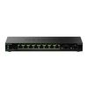 Managed Gigabit PoE+ Switch - NETGEAR - S350 Series - 8x PoE+ / 2x SFP - 55W PoE Budget - Silent
