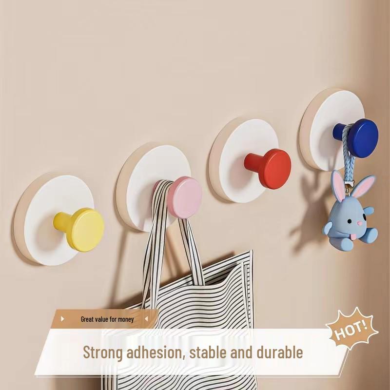 No-Drill Wall Adhesive Hook for Home Entrance, Kitchen & Bathroom
