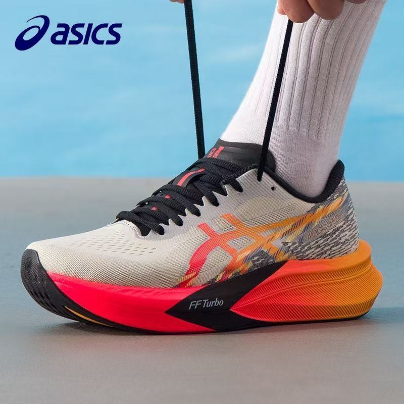Asics MAGIC SPEED 4 Fabric Cushioning Low Top FLYTEFOAM Training Long Distance Running Racing Running Shoes Men's 1011C178-200
