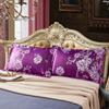 European-style Jacquard Pillowcases A Pair of Adult Pillowcases Single Student Dormitory 74*48cm Silk Satin Pillowcases 2 Pieces