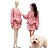 Elegant Winter Set: Soft Knitted Sweater & Half-Skirt In Girlish Style
