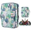 220 Slots Colored Pencil Case, Pen Bag Organizer with Handy Wrap Portable- Multilayer Pencils Case Holder for Kids Girls