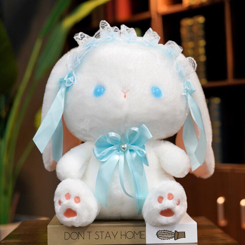 23/35cm Kawaii Cartoon Stuffed Animal Lolita Rabbit / Bunny Plush Toy Doll Birthday Gift for Kids Girls Girlfriends Home Decor