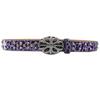 Bohemian Women's Leopard Print Rhinestone Leather Belt - Ethnic Style Versatile Accessory