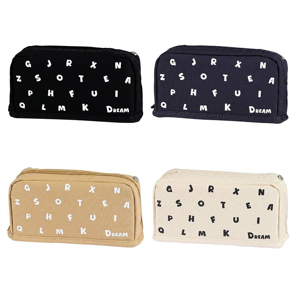 Large Capacity Pencil Case Standing Stationery Organizer Portable Pen Bag  Students