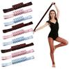 Yoga Stretching Strap with 8/10/12 Loop Foot Calf Stretcher Band Men Women Home Workout Exercise Physical Therapy Resistance Band