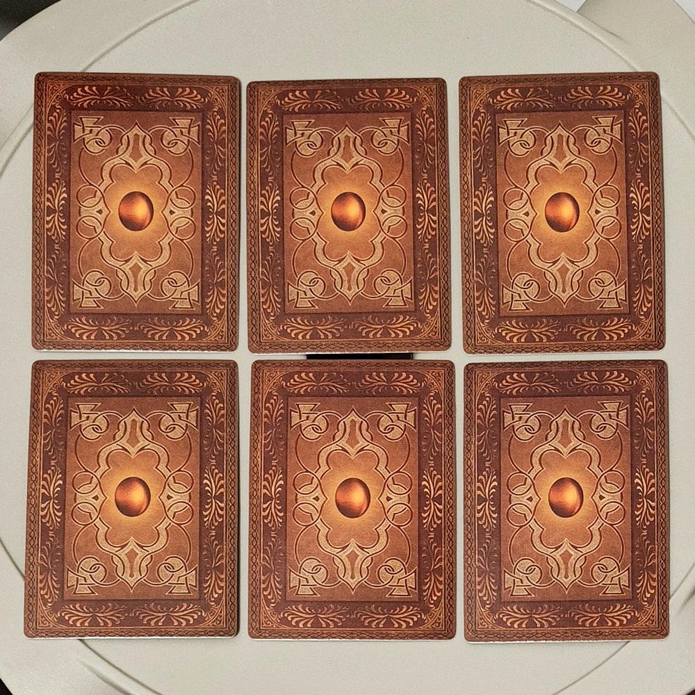 Thelema Lenormand Oracle Deck 36 Esoteric Divination Cards for Daily Guidance 9*6cm Double-embossed Cardstock