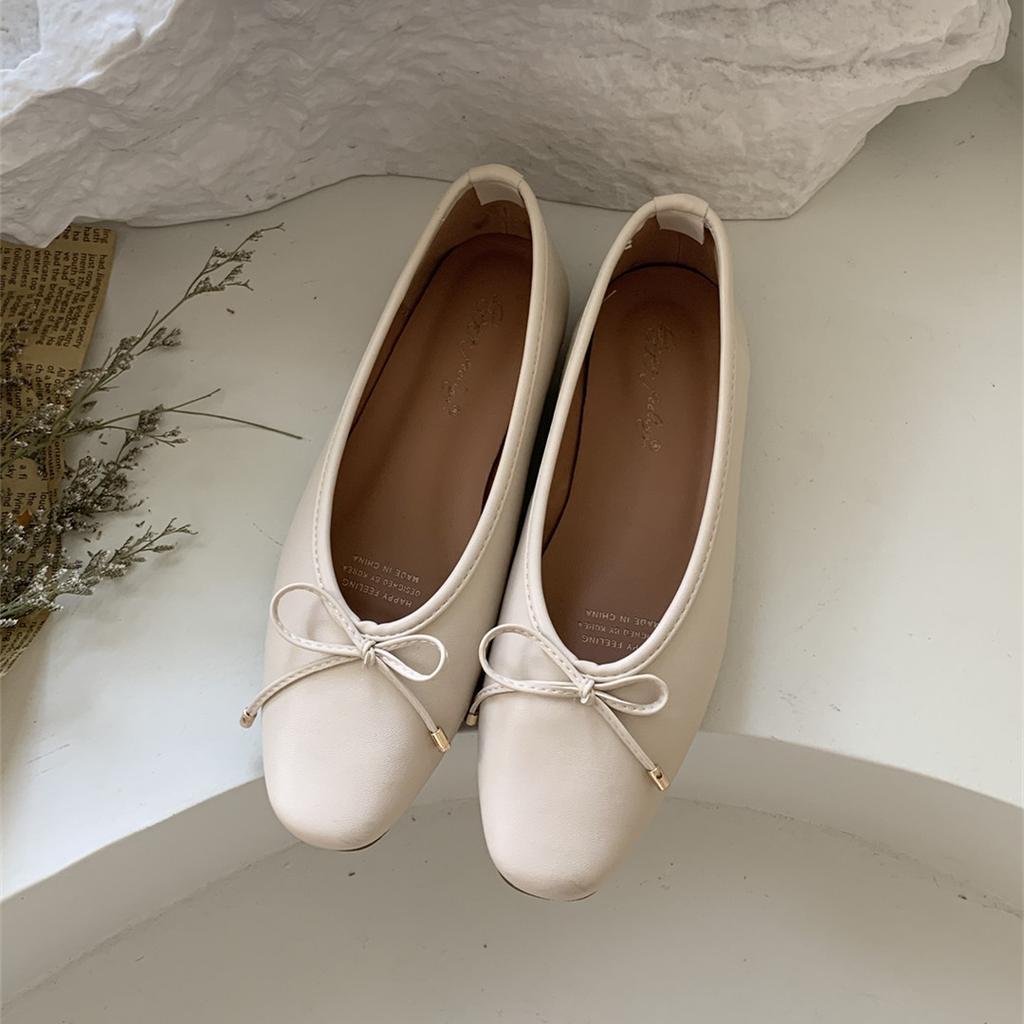 Fashion Bailamos Women Brand Ballet Shoes Fashion Bow In Autumn 2025Pregnant Women's Flats Casual Women's Dress Shoes Mujer