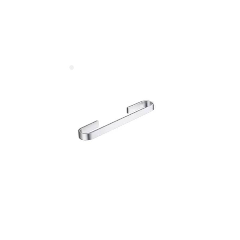 

Towel Rail Rack Towel Holder Bathroom Towels Rack Hanger Black Silver Space Aluminum Wall Hanging Towel Bar Storage Shelf 25cm серебряный