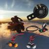 ATVs UTV SXS Motorcycle Turn Signal Kit With Horn, Thumb Switch And LED Indicators Lights Suitable For Street Legal Use