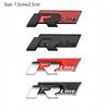 TCFJN1 3D Metal R Logo Sticker Car Rear Trunk Body Emblem Sticker For VW Golf 5 6 7 MK7 MK6 Polo Jetta Scirocco Beetle Passat Tiguan