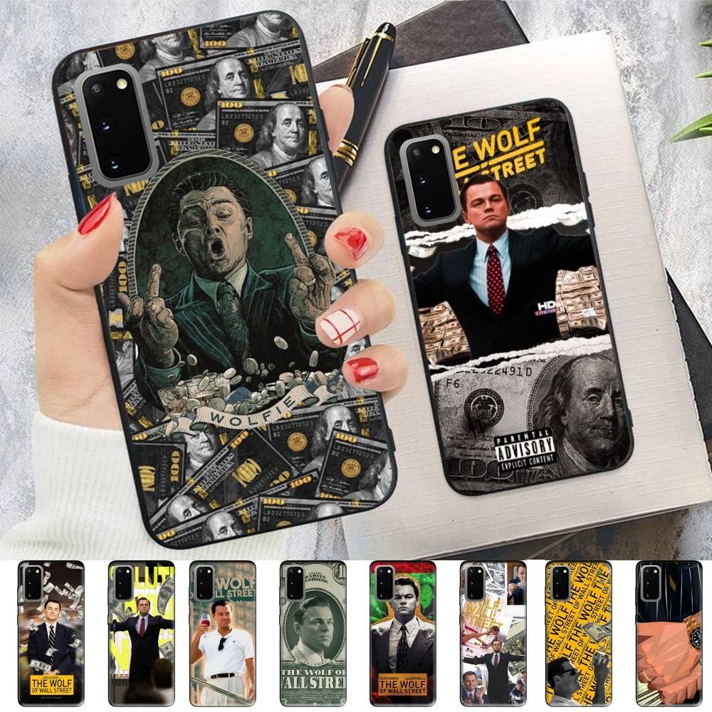 Classic Movie W-Wolf Of W-Wall S-Street Phone Case For Samsung S 24 Fe 25 Ultra Plus 20 Lite 21 30 22 23 24 22 Ultra 5G Fundas