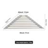Foldable Triangle Dish Drying Rack Over The Sink Stainless Steel Drainer Space-Saving Corner Organizer for Kitchen Tools