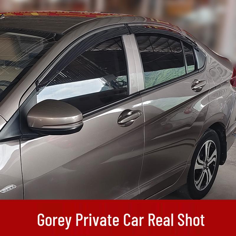 Honda Tenth Gen Accord, Civic, Lingpai, and Fengfan Car Window Rain Visor - Sun and Rain Guard for CR-V, XRV