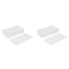 A58Z 20 Pcs Aquarium Fish Tank Isolation Plate Divider Filter Patition Board Net Plastic Separation Divider Board