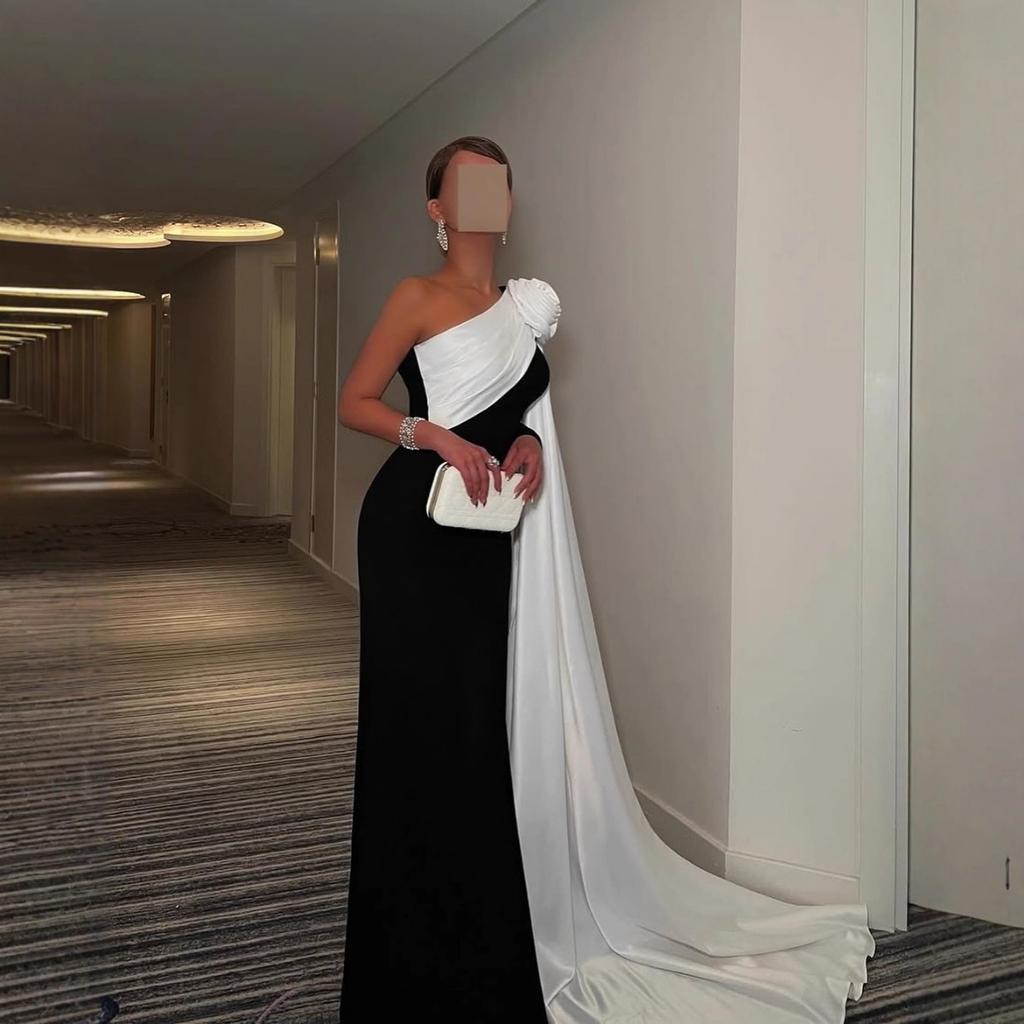 Fall Winter Sexy Floral Flowy Wrap Evening Gown for Women, European American Style Party Formal Dress for Crossborder