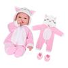 Animal Theme Costume Outfit For 43CM Reborns Doll Machine Washable Doll Clothing Easy To Change for Kids Pretend Play