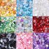 50g 3-12mm Mixed Size Glass Beads Colorful Loose Spacer Bead For Jewelry Making DIY Bracelet Necklace Phone Keychain Accessories