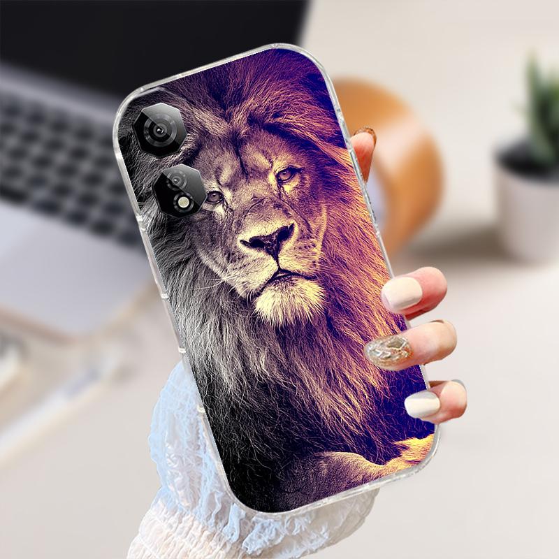 Для ZTE Nubia Neo 2 5G Чохол NubiaNeo2 Мультяшний Тварина М'який Силікон ТПУ Прозорий Чохол Для Nubia Neo2 Z2352N Прозорий Телефон Fundas