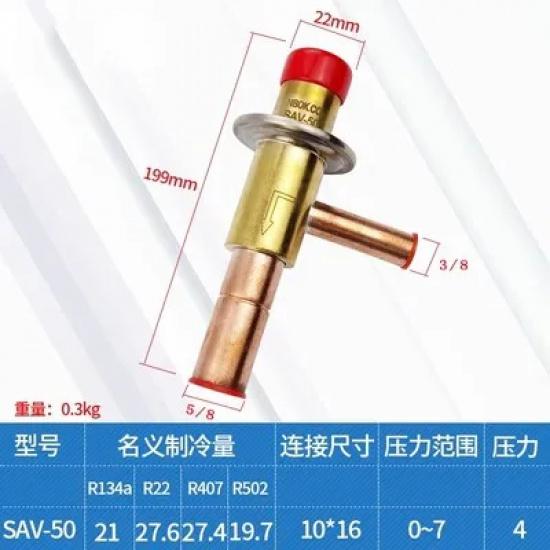 Bypass Valve Cooling Energy Regulating Valve SAV 05 10 15 20 Constant Pressure Expansion Valve