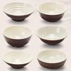 Melamine White Noodle Bowl, Imitation Porcelain, Large Plastic Soup/Rice Bowl for Commercial Use.