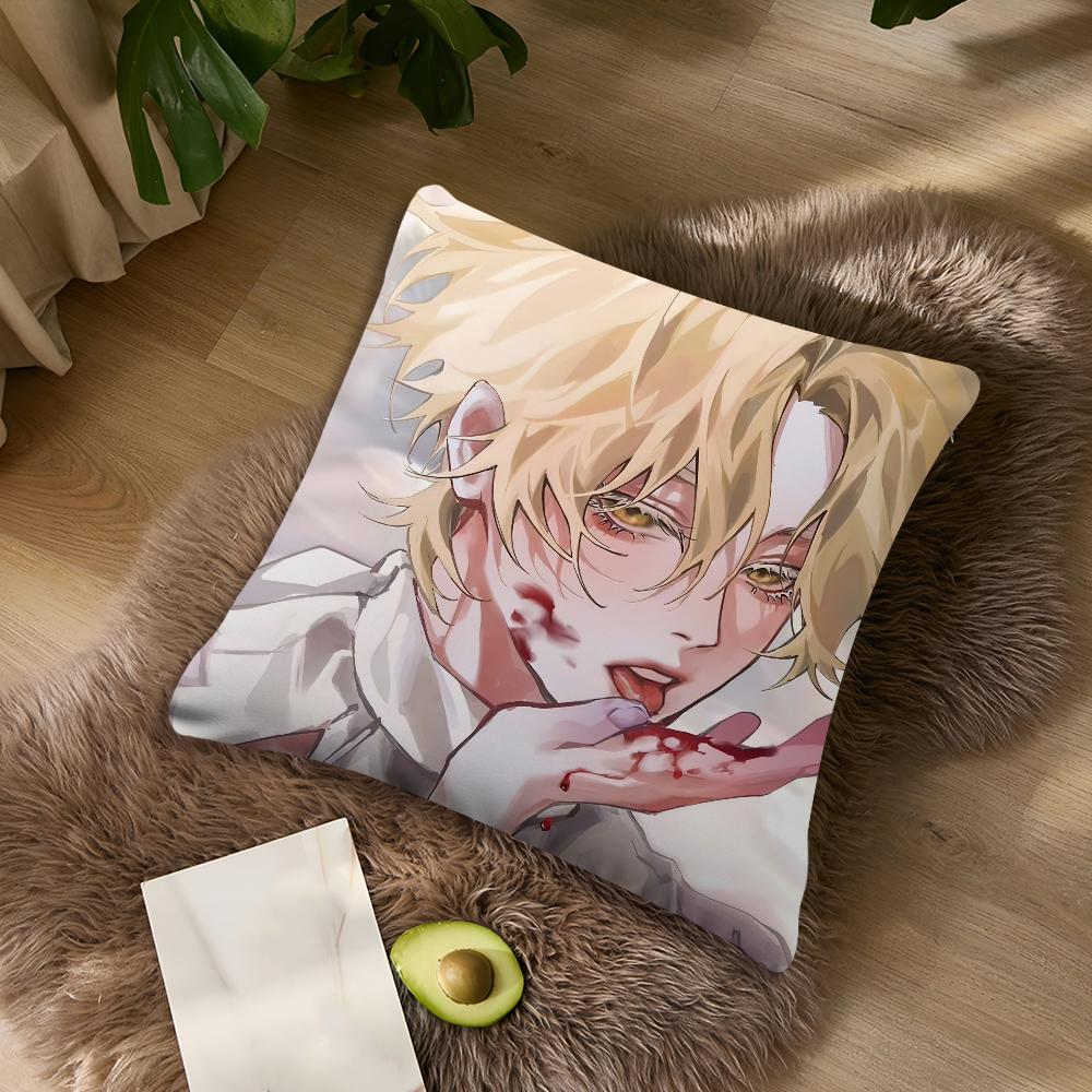 Alien Stage Luka Cool Anime cushion cover Living Room Accent Couch Back Support Square Lounge Restful Nap Companion Pillow Case