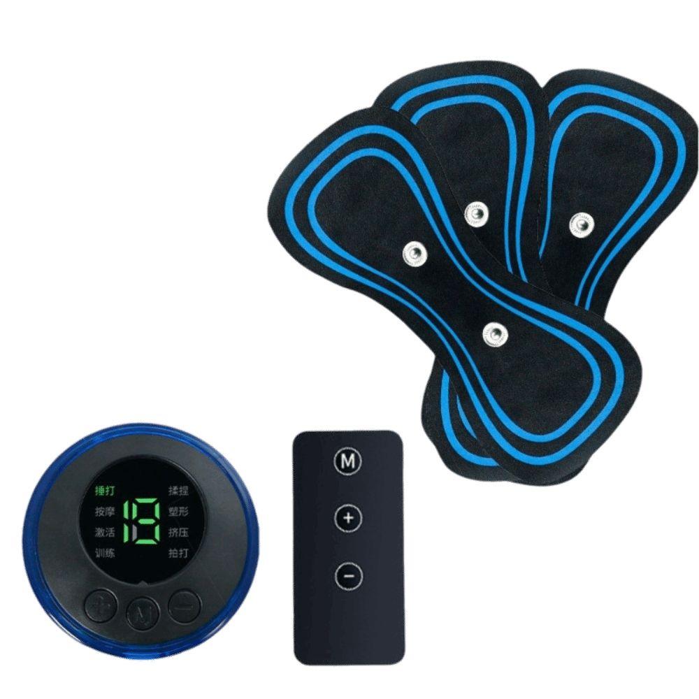 8 Modes Mini Massage Patch Portable Design Cervical Massager  Muscle Fatigue Relieve