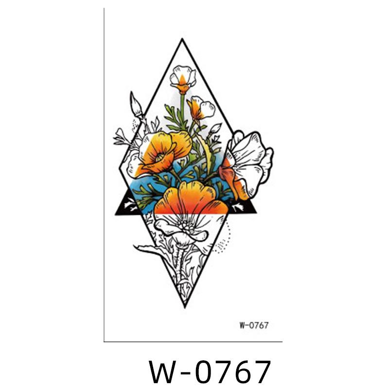 Beauty Sticker Cartoon Tattoo Sticker Small Fresh Animal Dinosaur Waterproof Tattoo Sticker