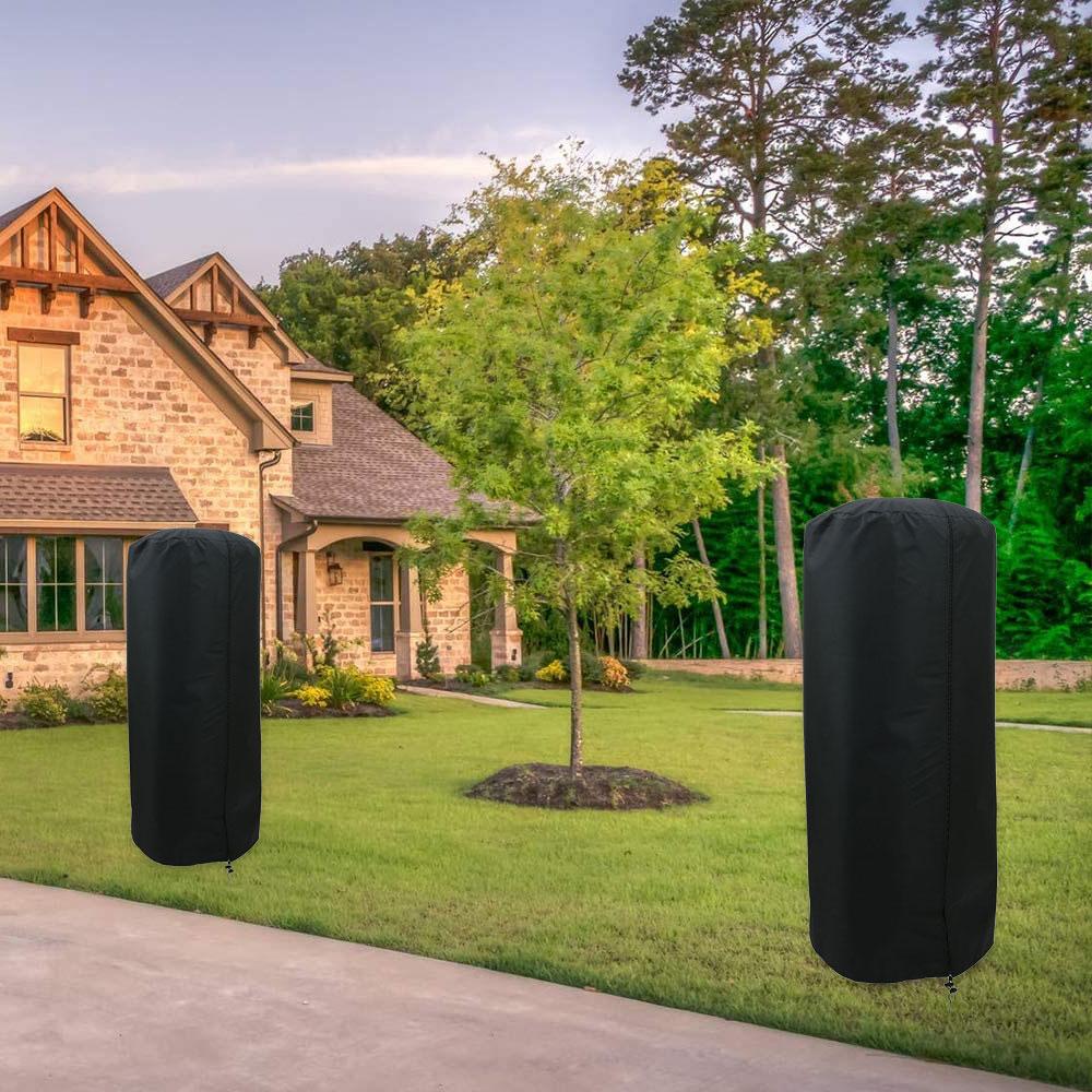 1/2Pcs Patio Heater Cover Garden  Veranda Patio Heater Oxford Waterproof Windproof Dust-Proof Protection Outdoor Furniture Cover