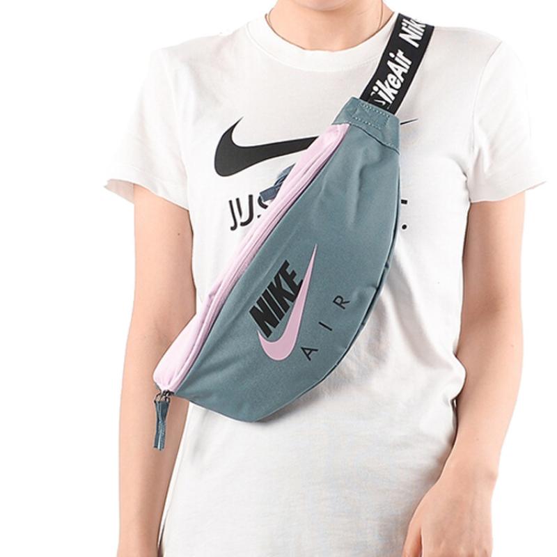 Nike Polyester Crossbody Fanny Pack Regular Unisex Light Gray Casual CW9263-031