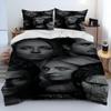 The Vampire Diaries Bettwäsche-Set 3D-Druck Bettbezug Bettwäsche-Set Steppdeckenbezug mit Kissenbezug King Queen Size Kindergeschenk