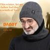 Unisex Winter Warm Knit Hat with Lining and Ear Protection  Thickened Knit Beanie Suitable for Seniors Middle