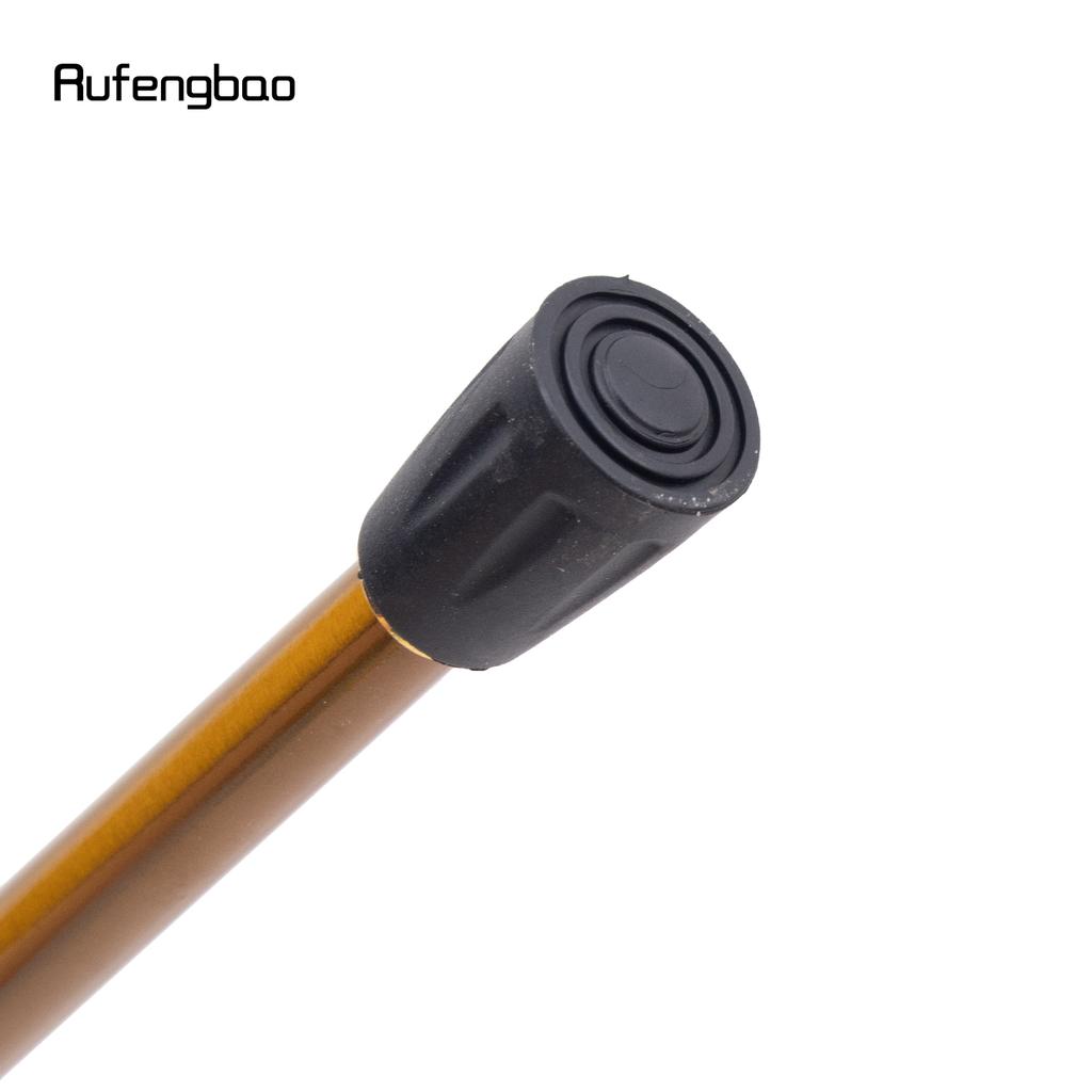 Green Glass Ball Golden Walking Cane Fashion Luxury Stick Cane Stage Cane Decorative Cosplay and Parties, for Cosplay & Party