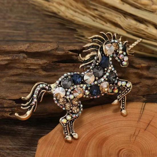 Horse Ornaments for Christmas Tree 2D Acrylic Sparkly Rhinestone Horse Hanging Ornament Gift for Women Girls Horse Lovers