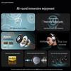 Headset Gamer Picun F6 Bluetooth ANC com Rastreamento de Cabeça