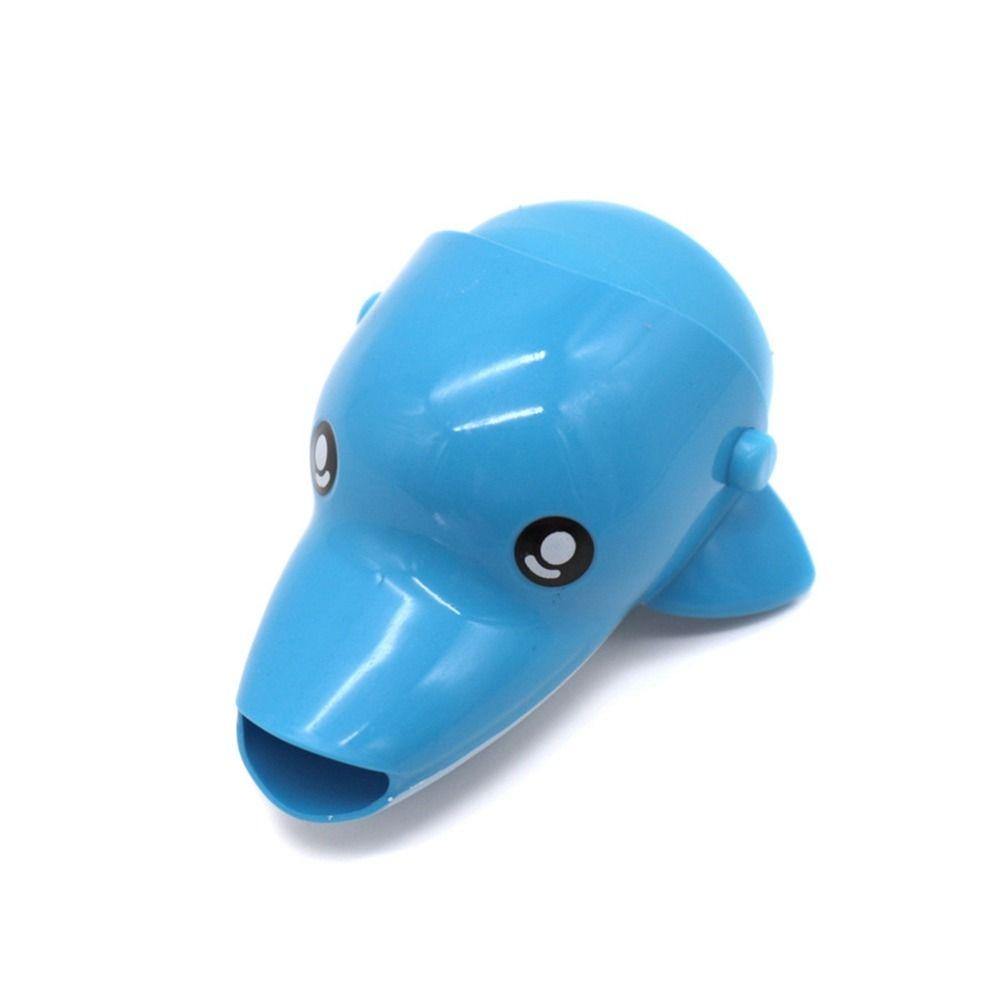 Silicone Baby Washing Helper Splash-proof Cartoon Faucet Extender Cute   Kids Hand Washing