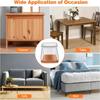 Non-Slip Chair Leg Cover Square Silicone Leg Caps Universal Chair Feet Cover  Furniture