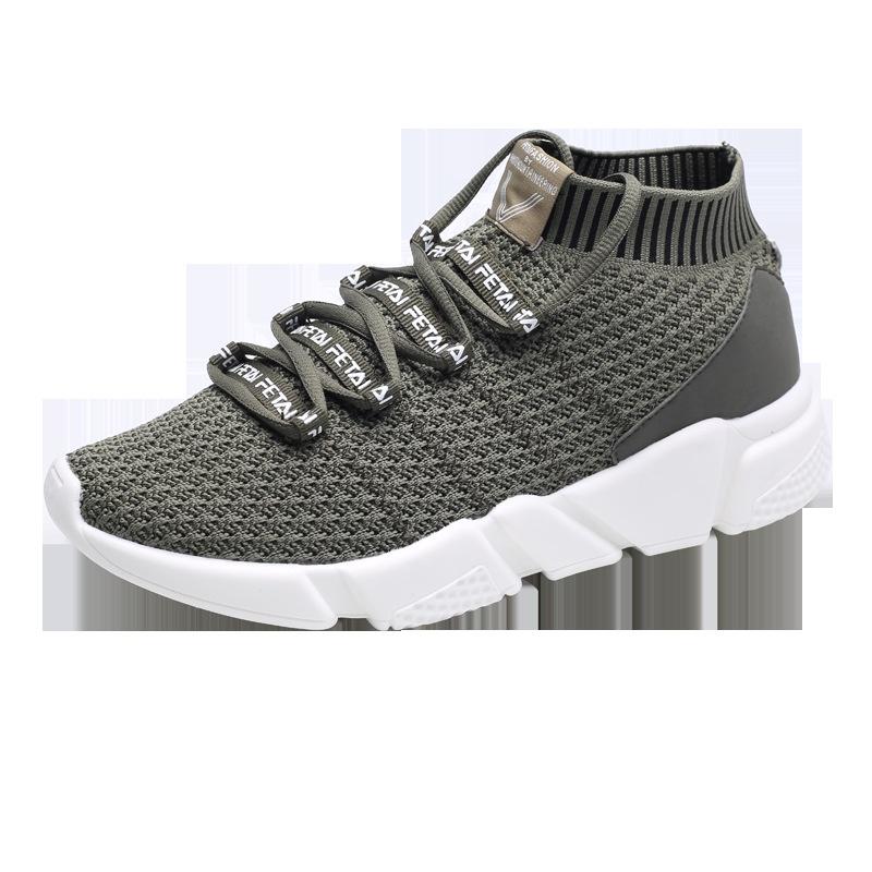 Hochwertige Freizeit-Laufschuhe Mesh-Sneaker Herren Sportschuhe Atmungsaktives Design