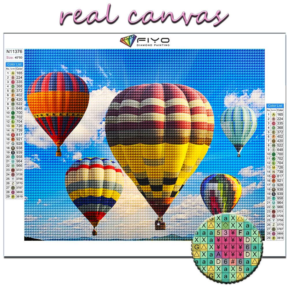 Diamond Painting Hot Air Balloon Diamond Mosaic Craft Diamond Embroidery Painting