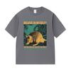 Believe In Myself Funny Graphic T Shirt Retro Japanese Rat Casual Print Tshirt Unisex Fashion Oversized 100 Cotton Unisex Tshirts