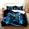 Gamepad 3D Printed Bedding Set For Teen Boys Queen Modern Gamer Comforter Duvet Cover 240x220 Video Game Kids Bed Linen