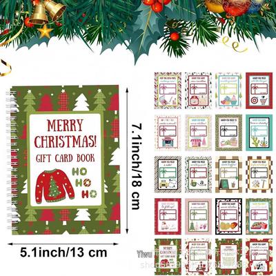 2026 Cross-Border Standalone Site Christmas Gift Card Book