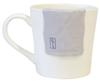 Sun Art Fun Tableware [Drycloth] Mug, 240ml, White, SAN2463