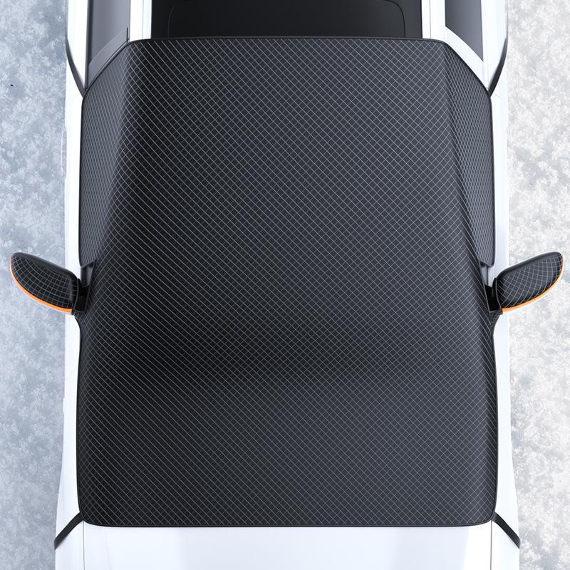 Universal Car Half Cover: All-Season Sun and Rain Protection